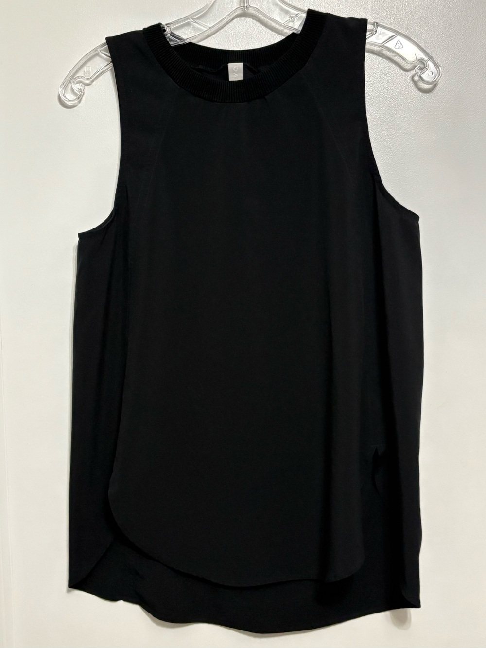 Athleta Zephyr Refined Tank Top Black XS 530125 Featherweight Stretch Activewear